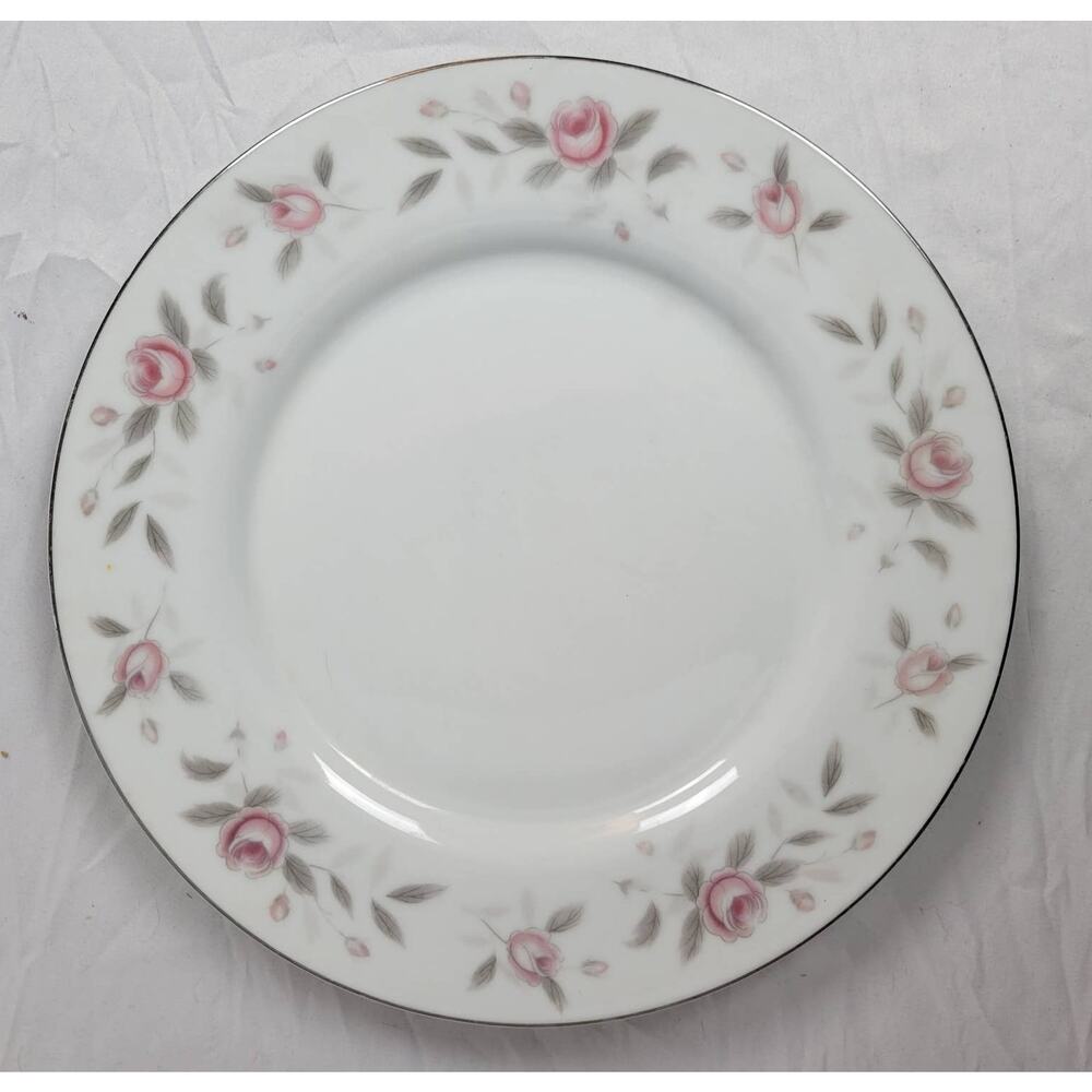 Nasco Plymouth Rose Japan 10" China Dinner Plate
